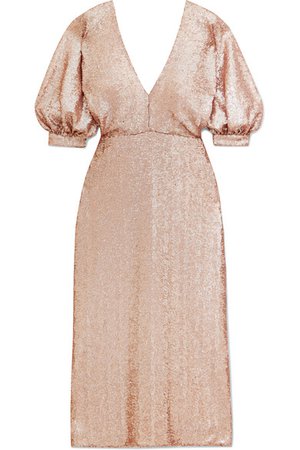Costarellos | Sequined crepe dress | NET-A-PORTER.COM