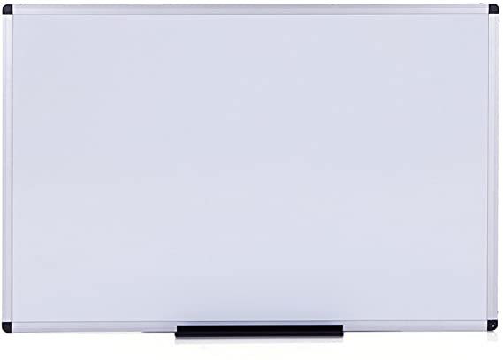 Amazon.com : VIZ-PRO Magnetic Dry Erase Board, 36 X 24 Inches, Silver Aluminium Frame : Office Products