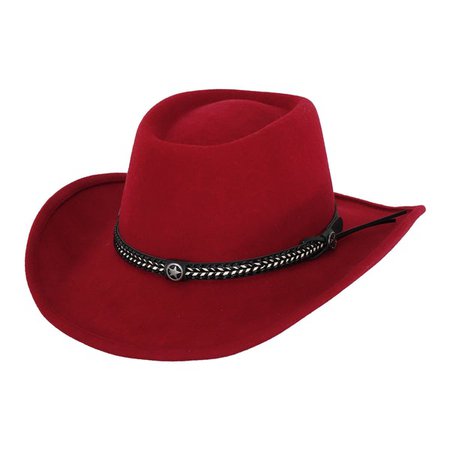 Outback Trading Company Unisex Durango Red Wool Crushable Hat 1603-RED – Wild West Boot Store