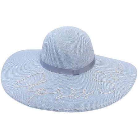 Eugenia Kim Women Aprés Sea Bunny Wide Brim Hat (2,765 MYR) ❤ liked on Polyvore featuring accessories, hats, light blue, eugenia k… | My Polyvore Finds in 2019…