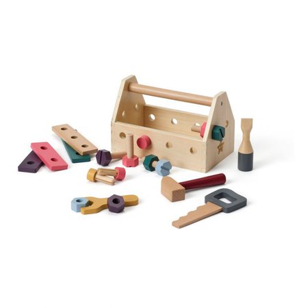Wooden Tool Case Kid's Concept Toys and Hobbies Children
