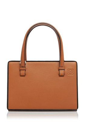 Small Postal Leather Top Handle Bag by Loewe | Moda Operandi