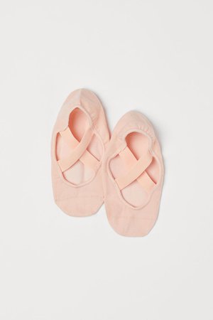 Anti-slip yoga socks - Powder pink - Ladies | H&M GB