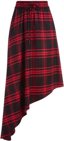 Natalina Asymmetrical Midi Skirt