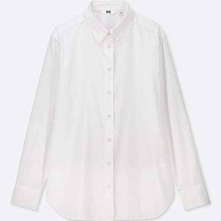 Women's Soft Cotton Long-sleeve Shirt