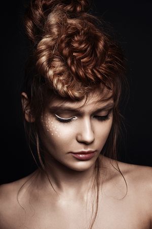 Beauty Editorial Scorpion Make Up Art and Hairstyle | I-MAGAZINE London beauty magazine