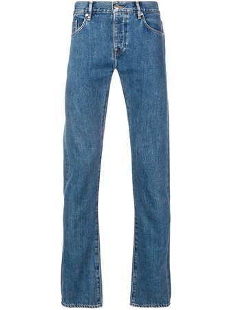 Burberry Straight Fit Stonewashed Jeans - Farfetch