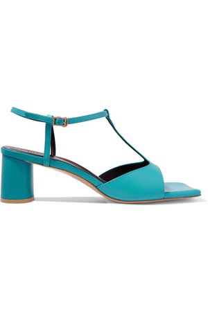 salondeju | Belle leather sandals | NET-A-PORTER.COM