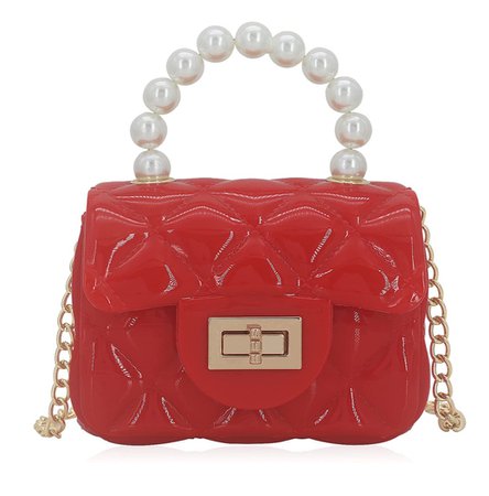 red mini purse