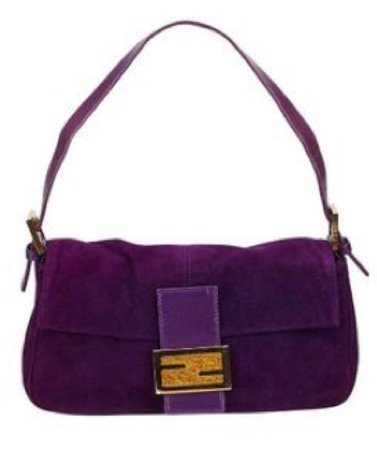 purple fendi bag