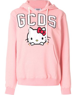 On Sale NOW! 25% Off Gcds - Hello Kitty hoodie - women - Cotton - M, Pink/Purple, Cotton