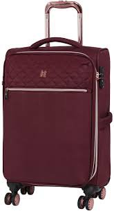 purple and rose gold it luggage suitcase - Google Search