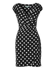 polka dots black and white dress - Google Search