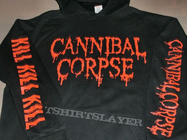 Cannibal Corpse "Logo - Kill" Hooded Sweatshirt 2006 | TShirtSlayer TShirt and BattleJacket Gallery