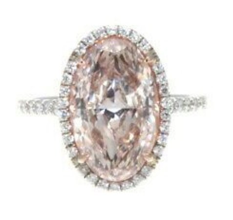 tiffany & co ring diamond pink