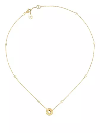 Gucci 18kt Yellow Gold Icon Star Necklace - Farfetch