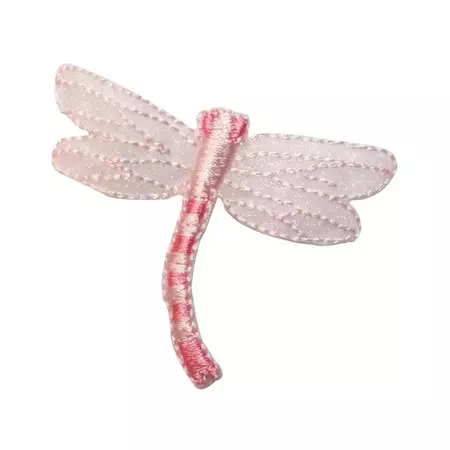 ID 0480A Pink Dragonfly Patch Cute Garden Fairy Bug - Etsy Australia
