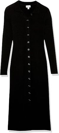 Amazon.com: The Drop Women's Jaxon Rib Button Down Sweater Dress : Clothing, Shoes & Jewelry