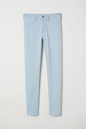 Skinny Regular Ankle Jeans - Light blue - Ladies | H&M US