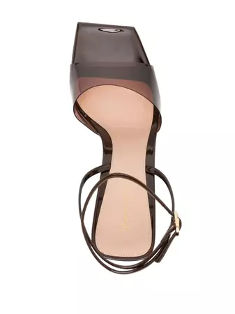 Gianvito Rossi Cosmic 85mm Transparent Sandals - Farfetch