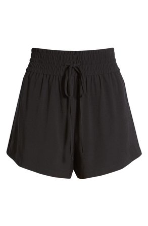 Open Edit Tie Waist Pull-On Shorts | Nordstrom