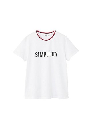 MANGO Simplicity t-shirt