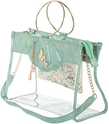 The Little Mermaid Tote Handbag with Removable Pouch