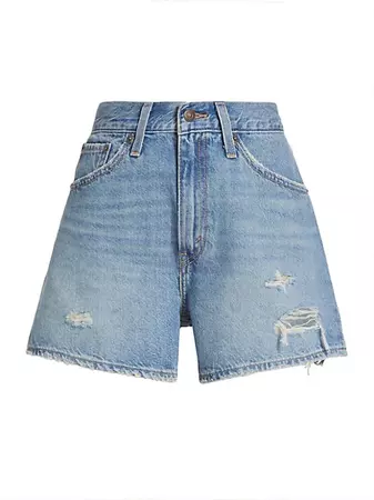Shop Levi's '80s Distressed Denim Shorts | Saks Fifth Avenue