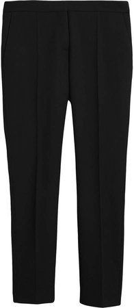 Straight-fit Wool Tailored Trousers