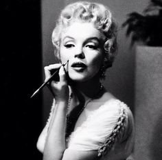 Monroe style beauty mark