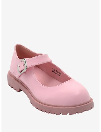 Pastel Pink Mary Janes