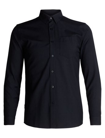 Black Button-Up Shirt