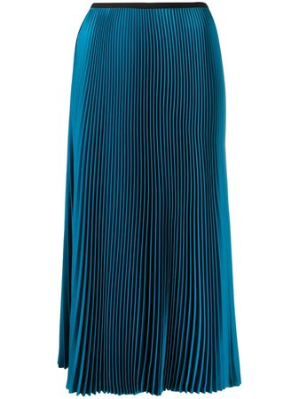 Blanca Vita Pleated Midi Skirt | Farfetch.com