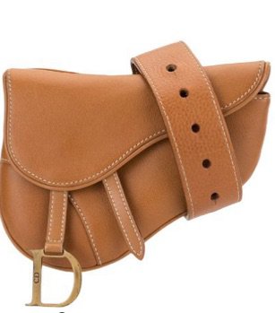 Christian Dior saddle belt bag