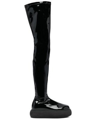 The Attico Selene thigh-length Boots - Farfetch