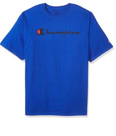 blue champion shirt
