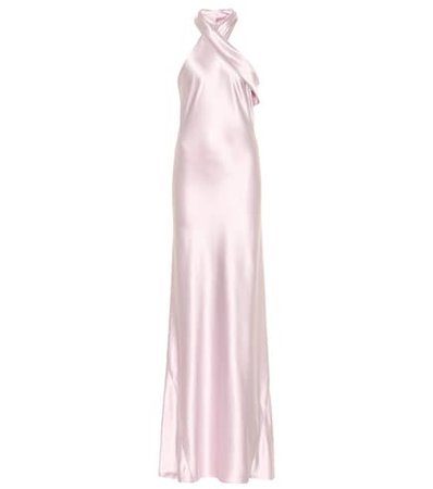 Exclusive to Mytheresa – Pandora silk satin dress