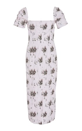 Exclusive Odilia Floral-Print Midi Dress by Brock Collection | Moda Operandi