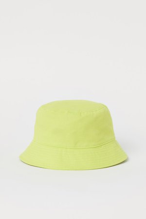 Cappello da pescatore - Giallo neon - DONNA | H&M IT
