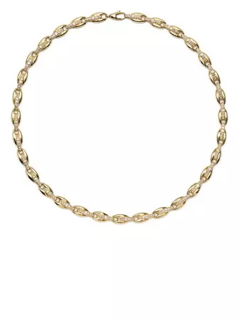 Melissa Kaye 18kt Yellow Gold Ada Diamond Necklace - Farfetch