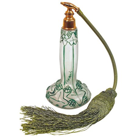JULIAN VIARD "Paradis" Art Nouveau Perfume Atomizer - Circa 1910 : DejaVu a Deux | Ruby Lane