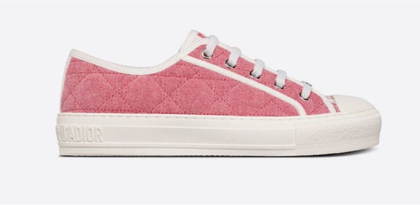 pink dior sneakers