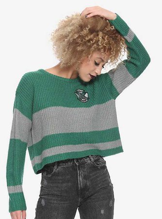 Harry Potter Slytherin Girls Quidditch Sweater