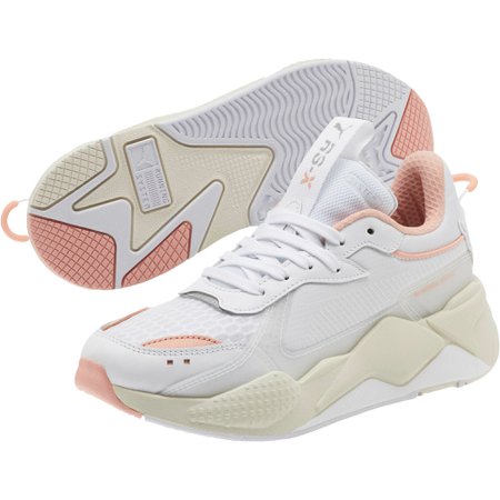 RS-X Tech Women’s Sneakers | Puma White-Peach Bud | PUMA Lows | PUMA United States