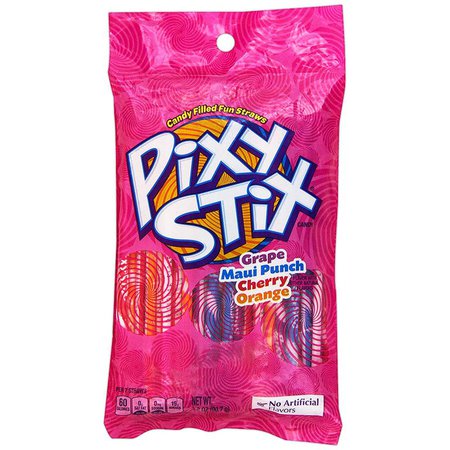 WONKA Pixy Stix, Assorted Flavors 3.2 oz (pack of 3) - Walmart.com