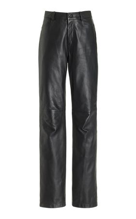 Maxine Faux Leather Straight-Leg Pants By Proenza Schouler White Label | Moda Operandi