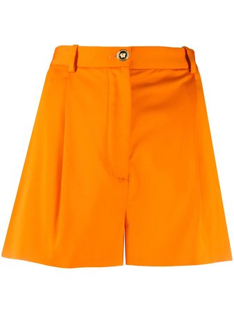 Versace High-Waisted Shorts A85704A220957 Orange | Farfetch
