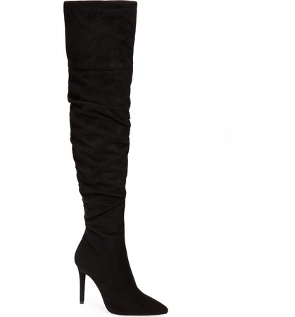 Jessica Simpson Lyrelle Pointy Toe Slouchy Knee High Boot (Women) | Nordstrom