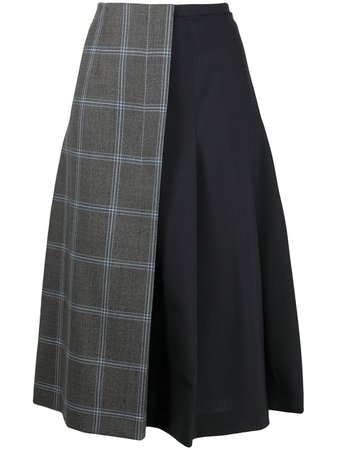 Marni Contrast Wrap Skirt - Farfetch