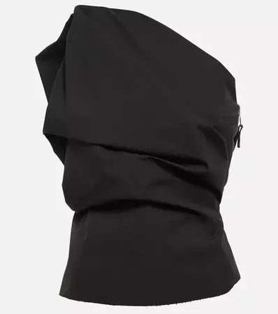 Rick Owens - One-shoulder top | Mytheresa
